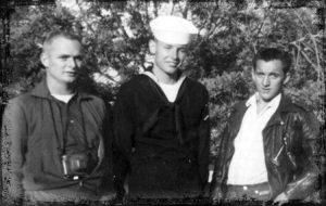 Erwin Hayer, with brothers Arnold and Travis