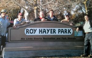 Erwin Hayer at Roy Hayer Park.