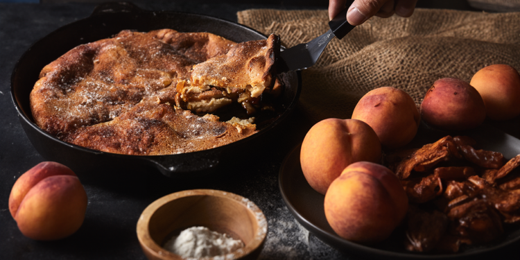 Grandma’s Simple Buttermilk Peach Cobbler