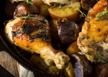 Home Cookin – Crispy Chicken with Fennel and Apple