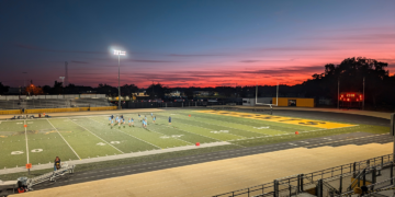 Lady Knights Roll to Playoff Football Victory