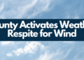 County Activates Weather Respite for Wind