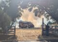 Grass Fire Breaks Out in Rio Linda