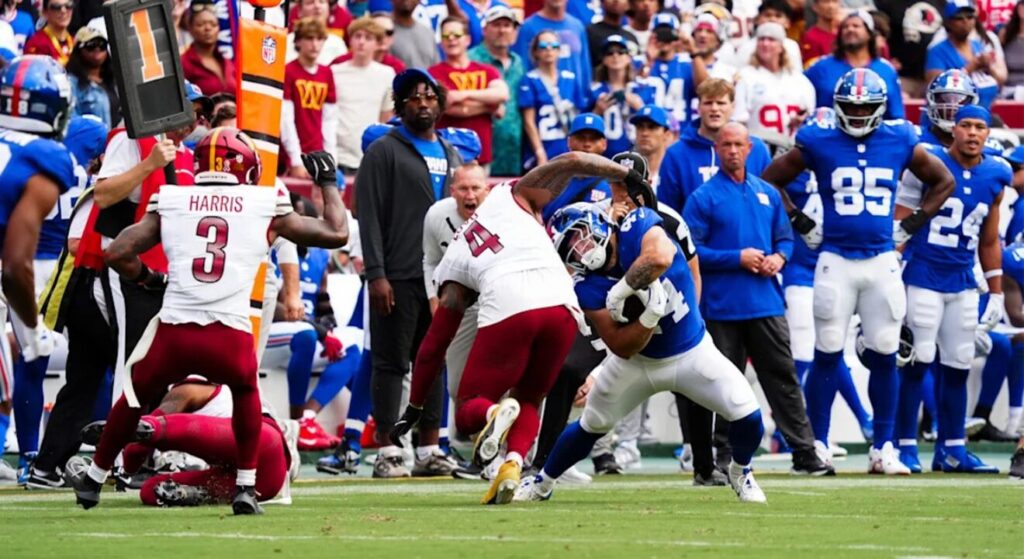The Pride of Rio Linda: Cam Skattebo’s NFL Debut